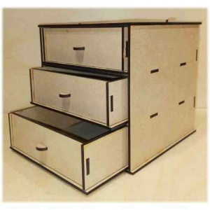 Stackable Storage Kit - Single - 3 Drawers